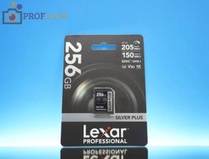 Карта памяти Lexar Professional Silver Plus SDXC 256 ГБ [LSDSIPL256G-BNNNG]