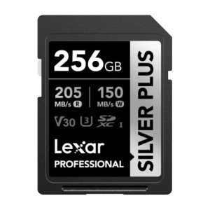 Карта памяти Lexar Professional Silver Plus SDXC 256 ГБ [LSDSIPL256G-BNNNG]