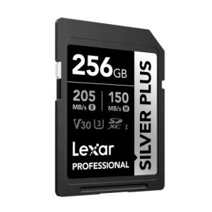 Карта памяти Lexar Professional Silver Plus SDXC 256 ГБ [LSDSIPL256G-BNNNG]