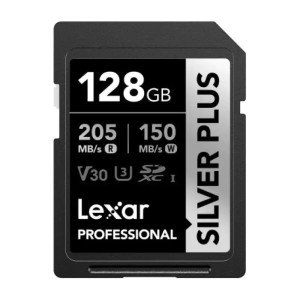 Карта памяти Lexar Professional Silver Plus SDXC 128 ГБ [LSDSIPL128G-BNNNG]