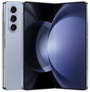 Смартфон Samsung Galaxy Z Fold5 12/256 ГБ, Dual: nano SIM + eSIM, голубой