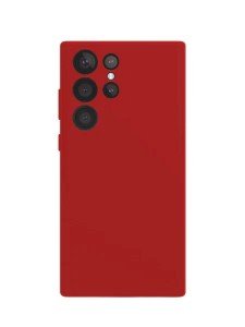 Накладка силикон VLP Liquid Silicone Case Soft Touch для Samsung Galaxy S23 Ultra Magenta (Маджента)