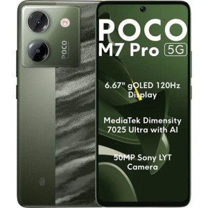 Смартфон Xiaomi Poco M7 Pro | 12/256 ГБ (Зеленый | Green) Смартфон Xiaomi Poco M7 Pro | 12/256 ГБ (Зеленый | Green)