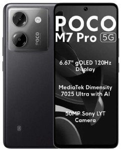 Смартфон Xiaomi Poco M7 Pro | 12/512 ГБ (Черный | Black) Смартфон Xiaomi Poco M7 Pro | 12/512 ГБ (Черный | Black)