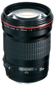 Объектив Canon EF 135mm f/2L USM, черный