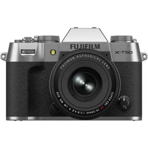 Беззеркальный фотоаппарат Fujifilm X-T50 Kit XF 16-50mm f/2.8-4.8, серебристый