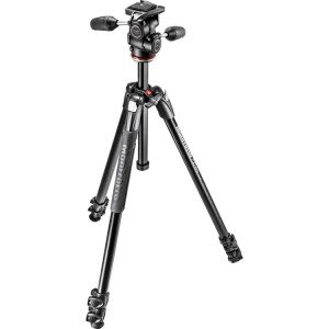 Штатив Manfrotto MK290XTA3-3W штатив алюм. MT290XTA3 + головка MH804-3W  3/171,5/70,7/2,52/4 (сек/выс/слож/вес/нагр) черный