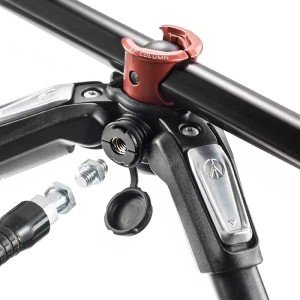 Штатив Manfrotto MK190XPRO3-BHQ2 штатив алюм. MT190XPRO3 + головка MHXPRO-BHQ2 DUAL 3/171,5/70,5/2,5/7 (сек/выс/слож/вес/нагр) черный