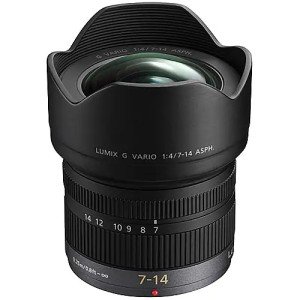 Объектив Panasonic 7-14mm f/4.0 Aspherical (H-F007014E), черный