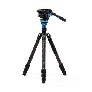 Benro C3883TS6PRO штатив Aero с видеоголовой/ трансформер в монопод/карбоновый с цангами