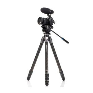 Benro TTOR34CLVS4PRO штатив Tortoise с видеоголовой/карбоновый с цангами