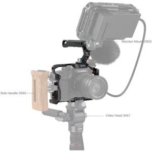 SmallRig 3441 Комплект навесного оборудования для цифровой камеры Panasonic LUMIX GH6 “Black Mamba”