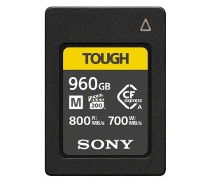 Карта памяти Sony CFexpress Type А 960GB R800/W700MB/s (CEA-G960T)