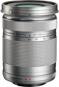 Фотоаппарат Olympus OM-D E-M10 Mark IV Pancake Double Zoom Kit с объективами 14-42 EZ и 40-150mm серебристый