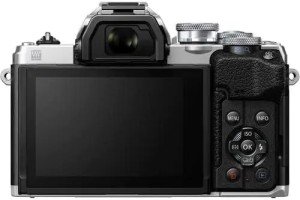 Фотоаппарат Olympus OM-D E-M10 Mark IV Pancake Double Zoom Kit с объективами 14-42 EZ и 40-150mm серебристый