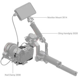SmallRig 4003B Клетка для цифровой камеры EOS R7 “Black Mamba”