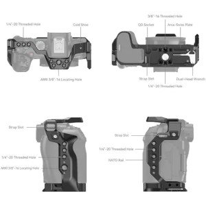 SmallRig 4212 Клетка для цифровой камеры Canon EOS R8