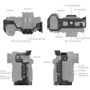 SmallRig 4022 Клетка для цифровых камер Panasonic Lumix G9II / S5II / S5IIX