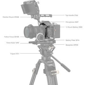 SmallRig 4022 Клетка для цифровых камер Panasonic Lumix G9II / S5II / S5IIX