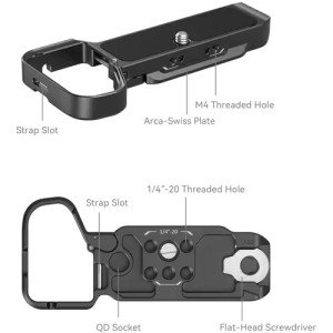 SmallRig 4438 Площадка для аксессуаров Bottom Mount Plate (черная) для камеры A7C II / A7CR