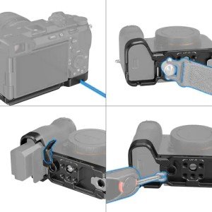SmallRig 4438 Площадка для аксессуаров Bottom Mount Plate (черная) для камеры A7C II / A7CR