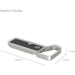 SmallRig 4439 Площадка для аксессуаров Bottom Mount Plate (серебряная) для камеры A7C II / A7CR,