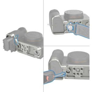 SmallRig 4439 Площадка для аксессуаров Bottom Mount Plate (серебряная) для камеры A7C II / A7CR,