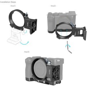 SmallRig 4570 Поворотная площадка для цифровых камер Sony A7CII / A7CR (комплект)