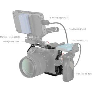 SmallRig 4201 Комплект для камеры FujiFilm GFX100 II, клетка, фиксатор кабеля