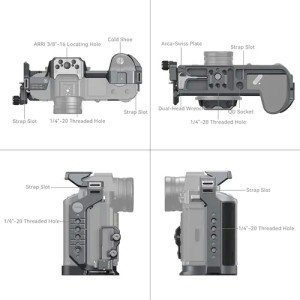 SmallRig 4162 Комплект для цифровых камер Leica SL2 / SL2-S, клетка, фиксатор кабеля