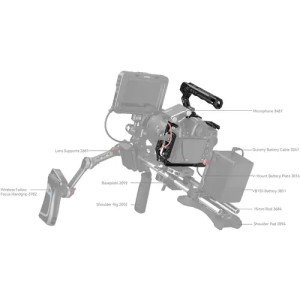 SmallRig 3941 Комплект для цифровых камер Nikon Z8, клетка, фиксатор, верхняя ручка