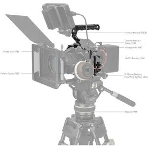 SmallRig 3941 Комплект для цифровых камер Nikon Z8, клетка, фиксатор, верхняя ручка