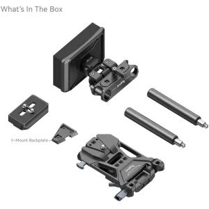 SmallRig 4063B Держатель аккумулятора с упором для цифровой камеры Advanced Compact V-Mount Battery