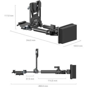 SmallRig 4063B Держатель аккумулятора с упором для цифровой камеры Advanced Compact V-Mount Battery