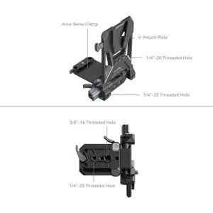 SmallRig 4505 Держатель аккумулятора для цифровой камеры V-Mount Battery Mount Plate