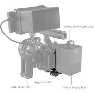 SmallRig 4505 Держатель аккумулятора для цифровой камеры V-Mount Battery Mount Plate
