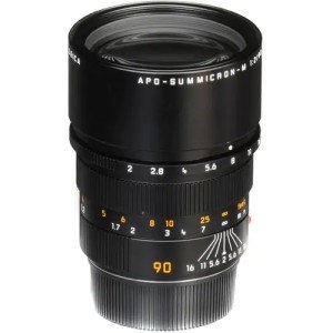 Объектив Leica APO-SUMMICRON-M 90 f/2 ASPH., чёрный