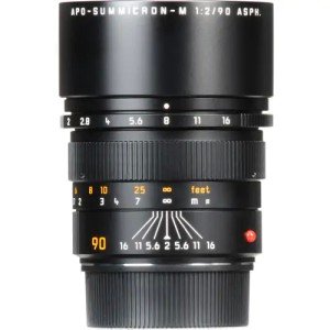 Объектив Leica APO-SUMMICRON-M 90 f/2 ASPH., чёрный