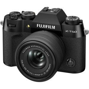 Фотоаппарат Fujifilm X-T50 Kit XC 15-45mmF3.5-5.6 OIS PZ, Черный