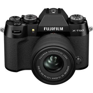 Фотоаппарат Fujifilm X-T50 Kit XC 15-45mmF3.5-5.6 OIS PZ, Черный