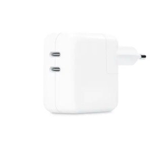 Адаптер питания Apple USB-C Power Adapter Dual USB-C Port мощностью 35Вт/ 35W (mnwp3zm/a) Адаптер питания Apple USB-C Power Adapter Dual USB-C Port мощностью 35Вт/ 35W (mnwp3zm/a)
