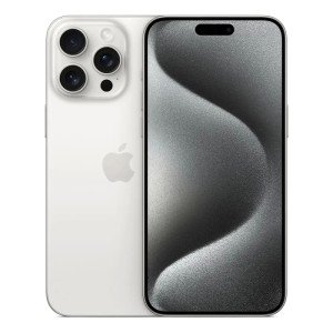 Смартфон Apple iPhone 15 Pro Max DualSim 512 ГБ (White Titanium | Белый титан) Смартфон Apple iPhone 15 Pro Max DualSim 512 ГБ (White Titanium | Белый титан)