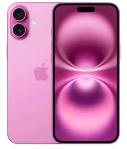 Смартфон Apple iPhone 16 Plus 128 ГБ, Dual: nano SIM + eSIM, розовый Смартфон Apple iPhone 16 Plus 128 ГБ, Dual: nano SIM + eSIM, розовый