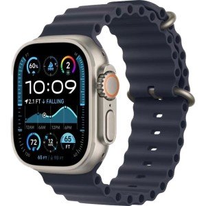 Умные часы Apple Watch Ultra 2 49 мм Natural Titanium Ocean Band Navy Умные часы Apple Watch Ultra 2 49 мм Natural Titanium Ocean Band Navy