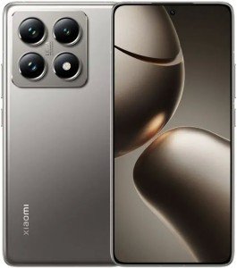 Смартфон Xiaomi 14T Pro 12/512GB, серый (Titan Gray) Смартфон Xiaomi 14T Pro 12/512GB, серый (Titan Gray)