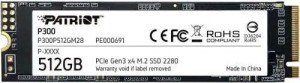 Накопитель SSD M.2 2280 512GB P300P512GM28 PATRIOT