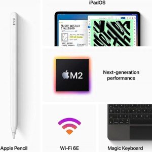 Планшет Apple iPad Pro 11 2022, 1024 ГБ, Wi-Fi, космический серый