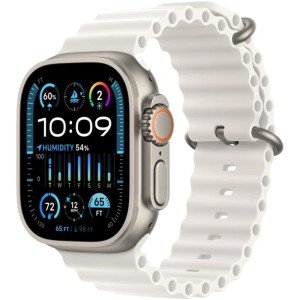 Смарт-часы Apple Watch Ultra 2 49mm ремешок Ocean Band White Смарт-часы Apple Watch Ultra 2 49mm ремешок Ocean Band White