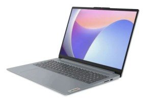 Ноутбук Lenovo IdeaPad Slim 3 15IRU8/15.6" Full HD 1920x1080/Intel Core i3 1315U/8 Gb/256 Gb SSD/Intel UHD Graphics/No OS/серый/1.62 кг