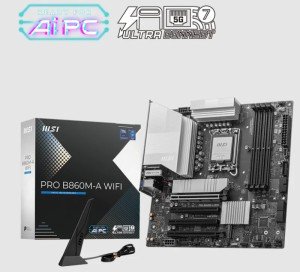 Материнская плата B860 S1851 MATX PRO B860M-A WIFI MSI